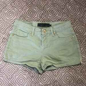 VERSACE FOR RIACHUELO Denim Shorts Mint Guararapes
